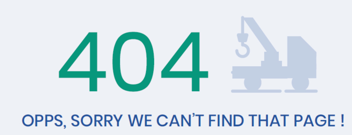 Erreur 404 - Introuvable Nous ne pouvions pas trouver la ressource que vous recherchez.
